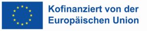 Logo mit der Aufschrift "Kofinanziert von der Europäischen Union"